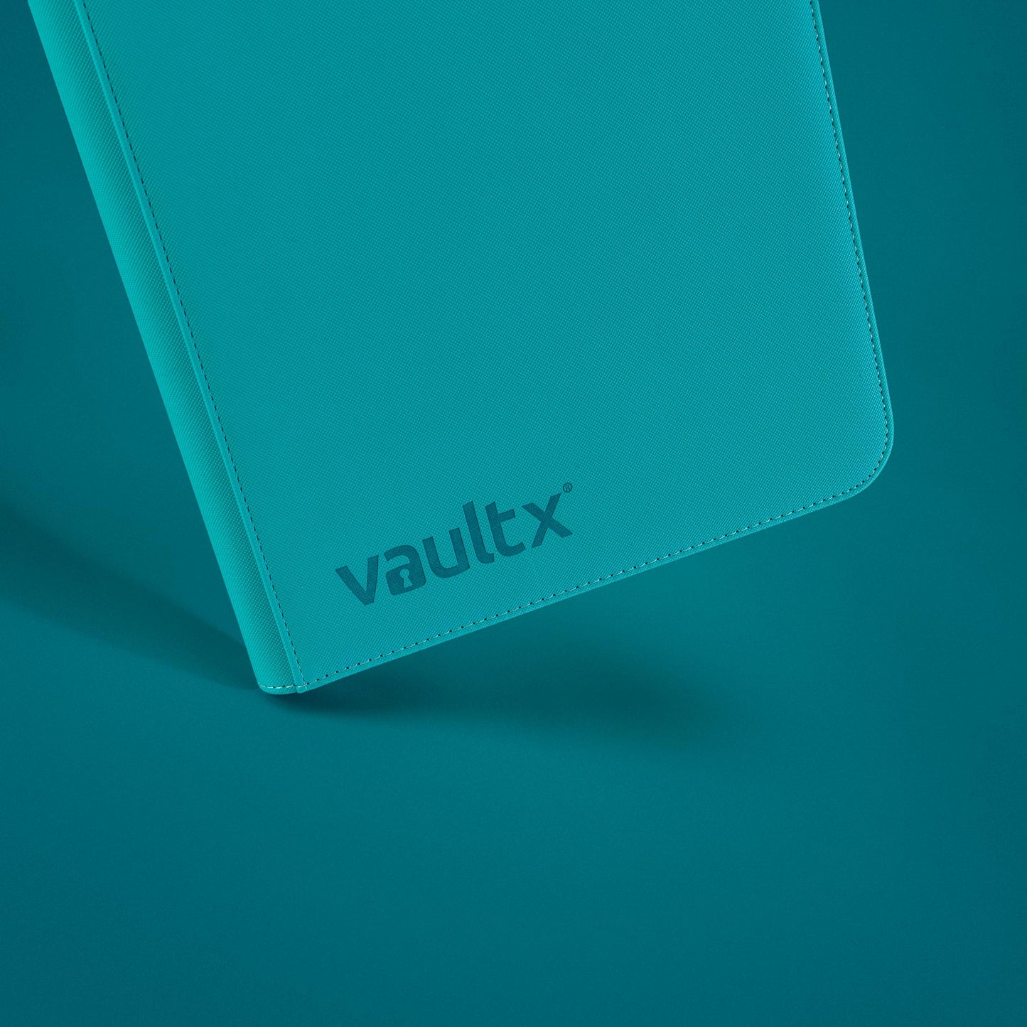 VaultX 9-Pocket Exo-Tec Zip Binder - Ocean Blue