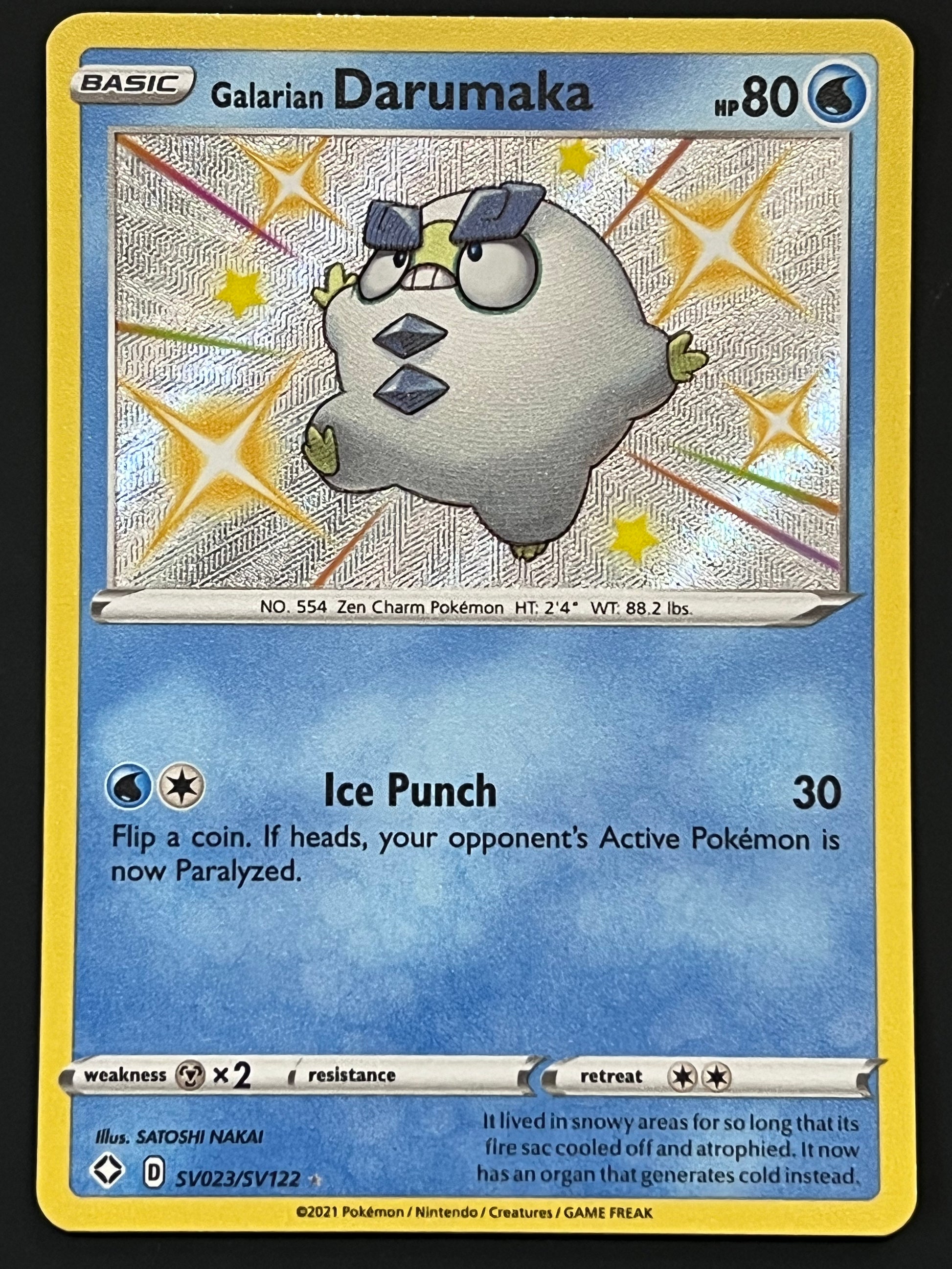 galarian darumaka pokemon card Galarian Darumaka