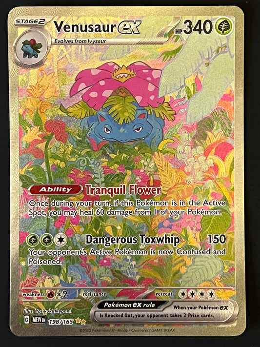 198/165 Venusaur Ex -  Pokémon 151 Special Illustration Rare
