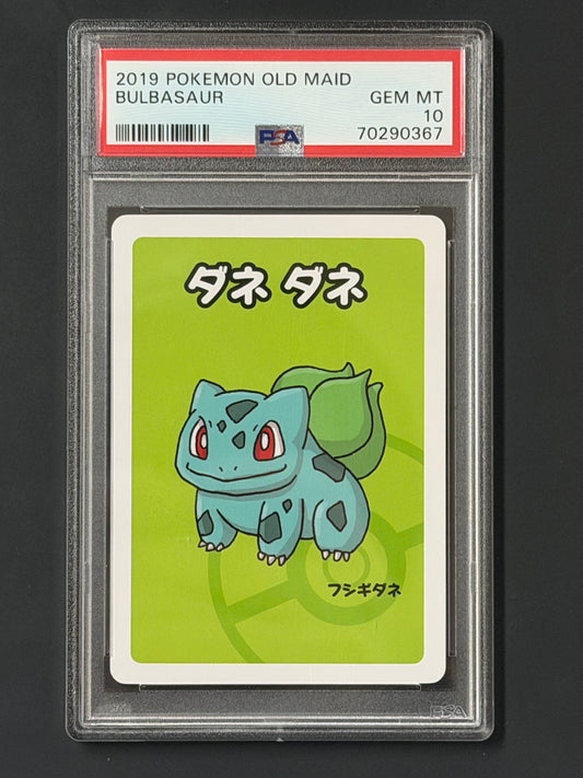 PSA Bulbasaur - Old Maid GEM MINT Grade 10