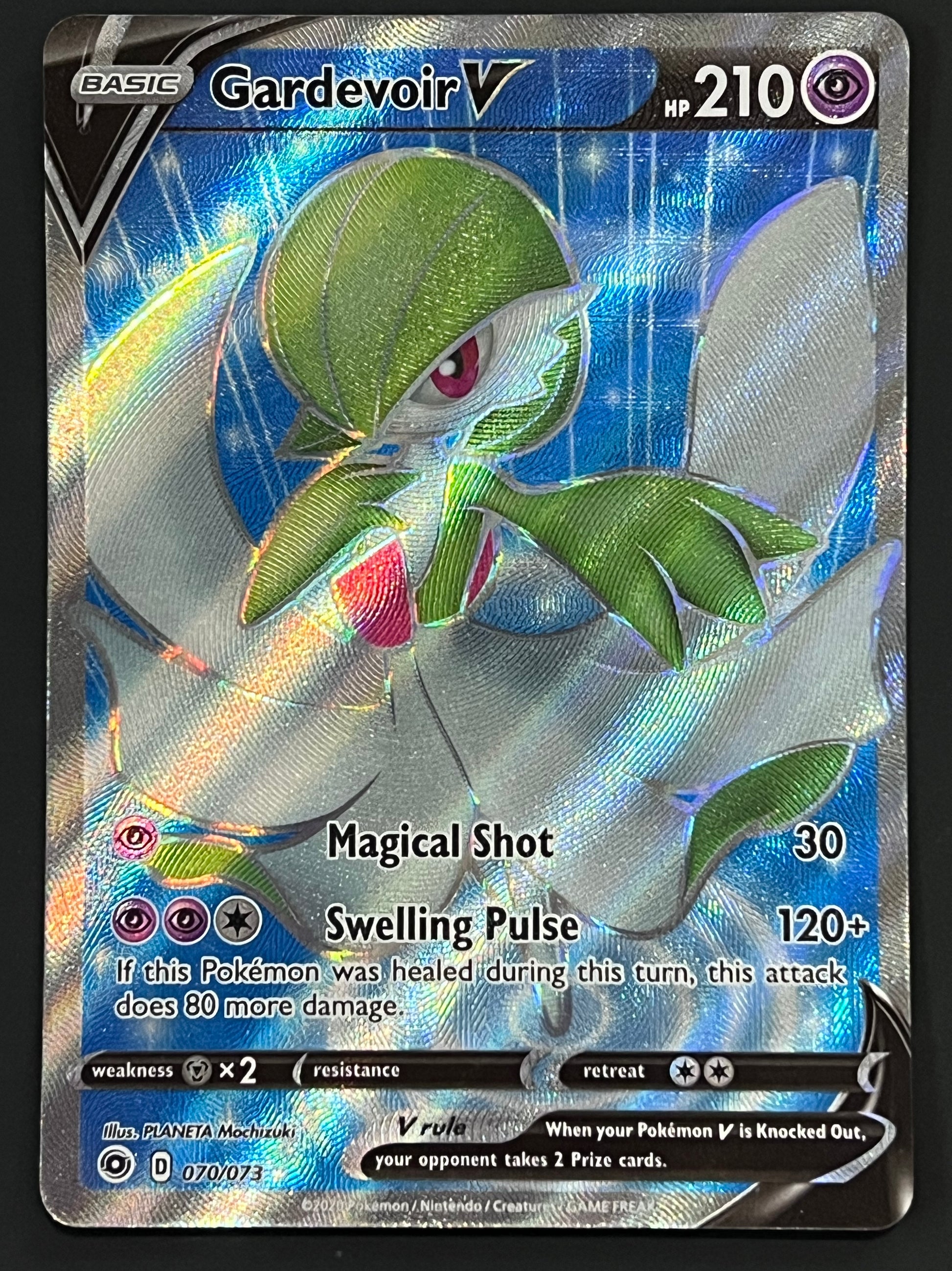 gardevoir v pokemon card 070/073 Gardevoir V