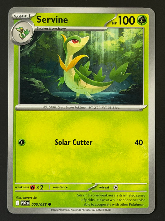 005/088 Servine - Pokémon Perfect Order Common