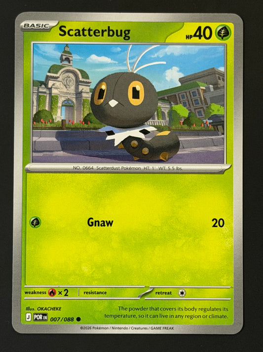 007/088 Scatterbug - Pokémon Perfect Order Common