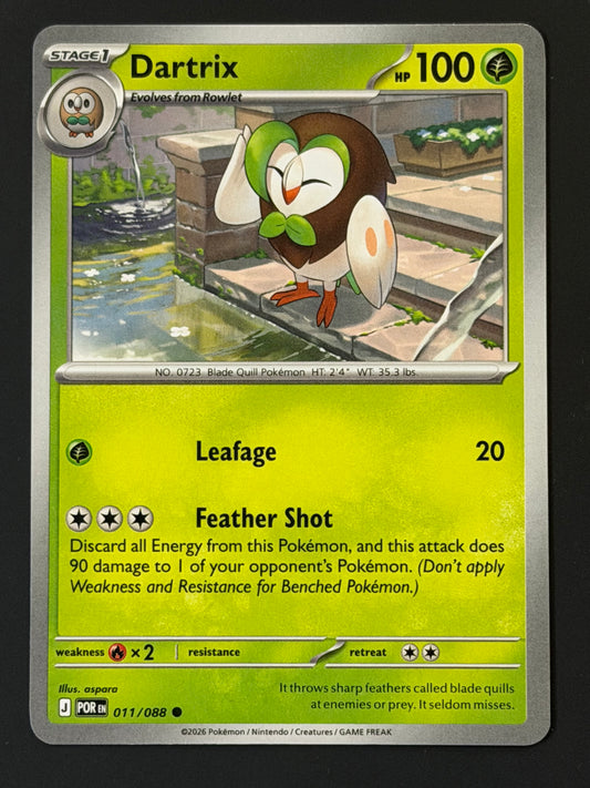 011/088 Dartrix - Pokémon Perfect Order Common