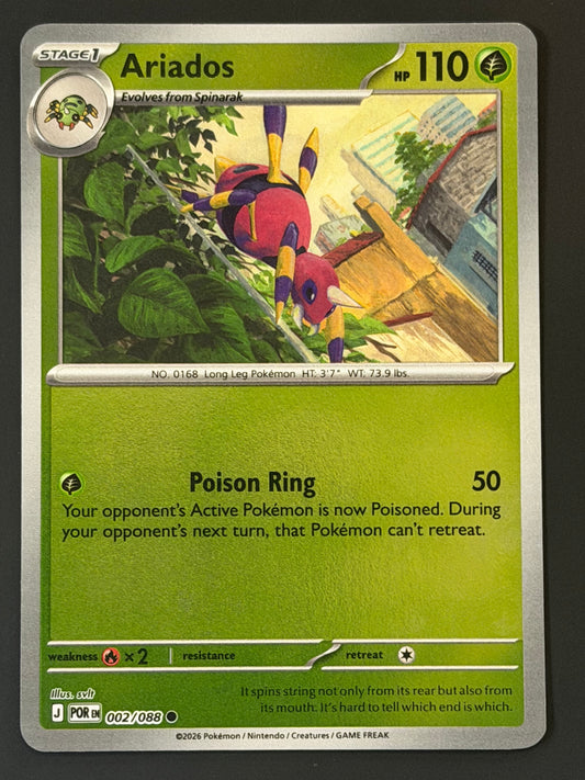 002/088 Ariados - Pokémon Perfect Order Common Reverse