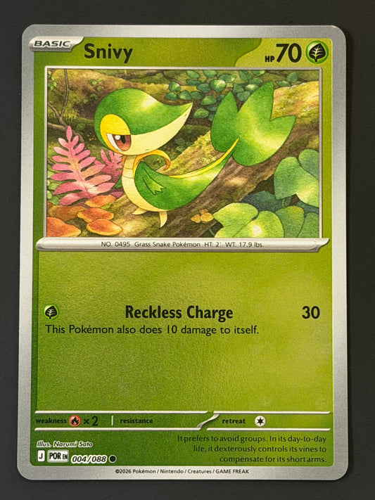 004/088 Snivy - Pokémon Perfect Order Common Reverse