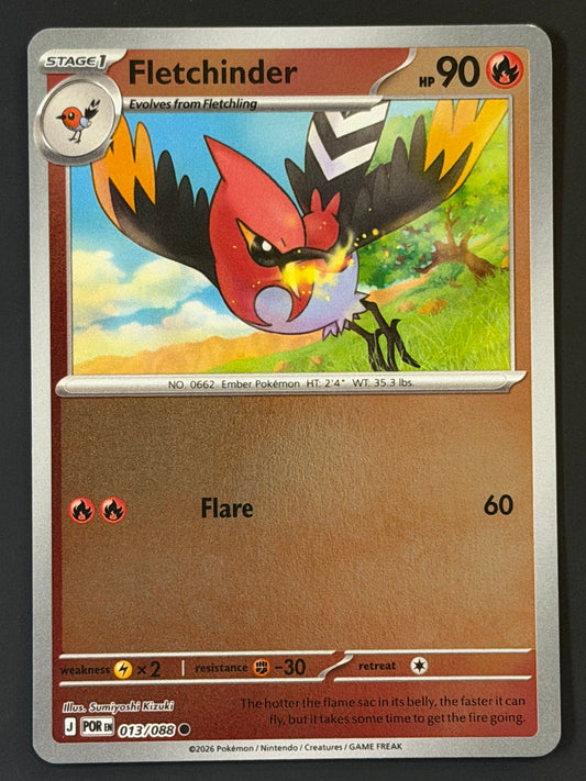 013/088 Fletchinder - Pokémon Perfect Order Common Reverse