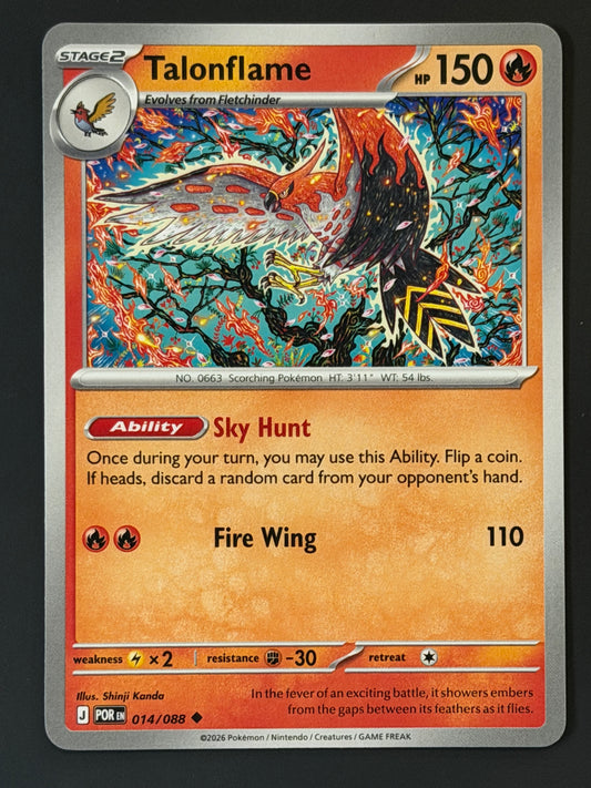 014/088 Talonflame - Pokémon Perfect Order Uncommon