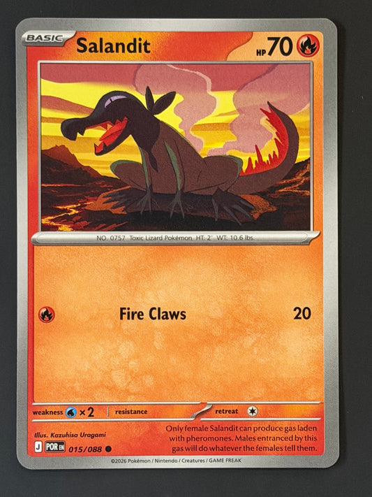 015/088 Salandit - Pokémon Perfect Order Common