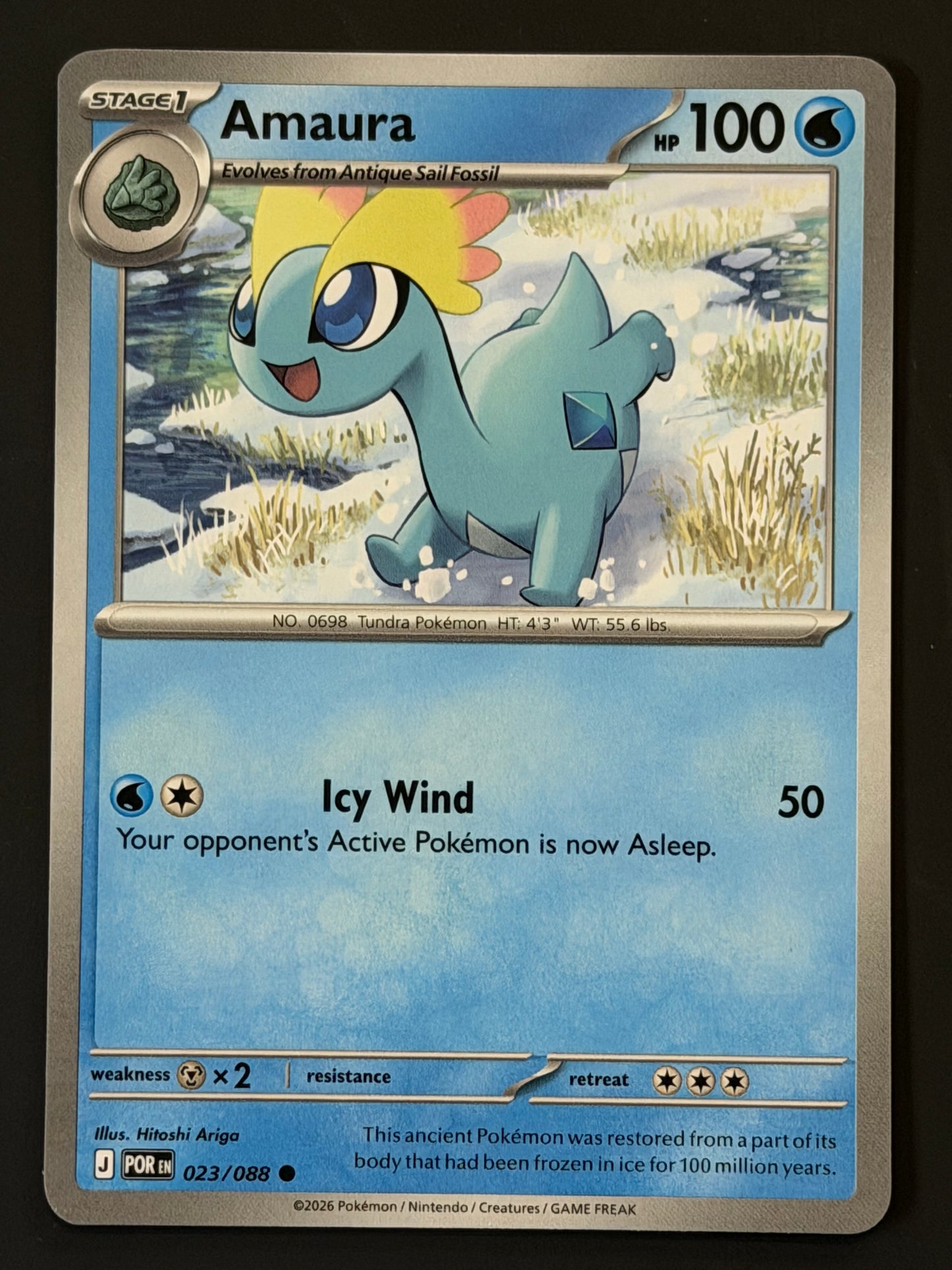 023/088 Amaura - Pokémon Perfect Order Common