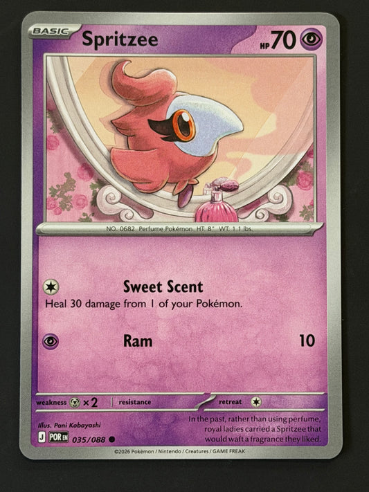 035/088 Spritzee - Pokémon Perfect Order Common