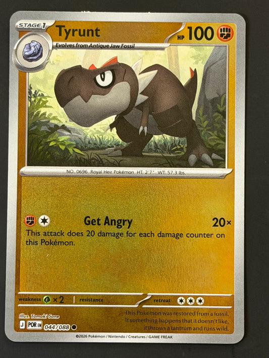 044/088 Tyrunt - Pokémon Perfect Order Common Reverse