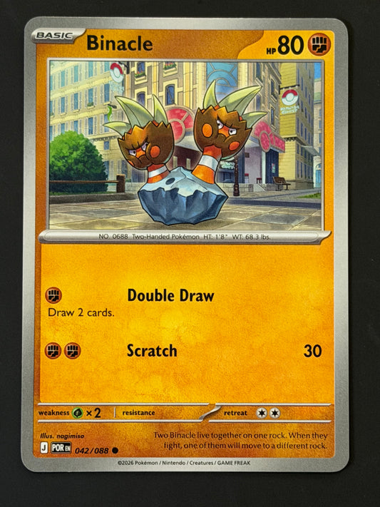 042/088 Binacle - Pokémon Perfect Order Common