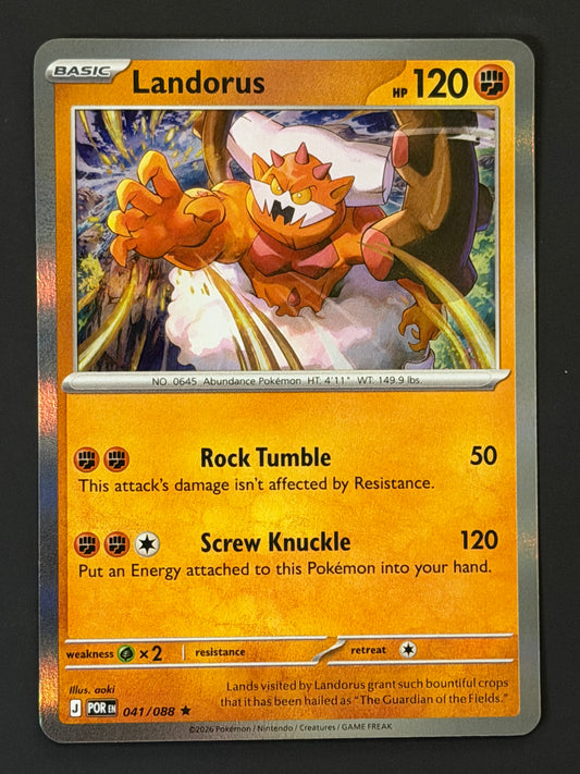 041/088 Landorus - Pokémon Perfect Order Rare Holo