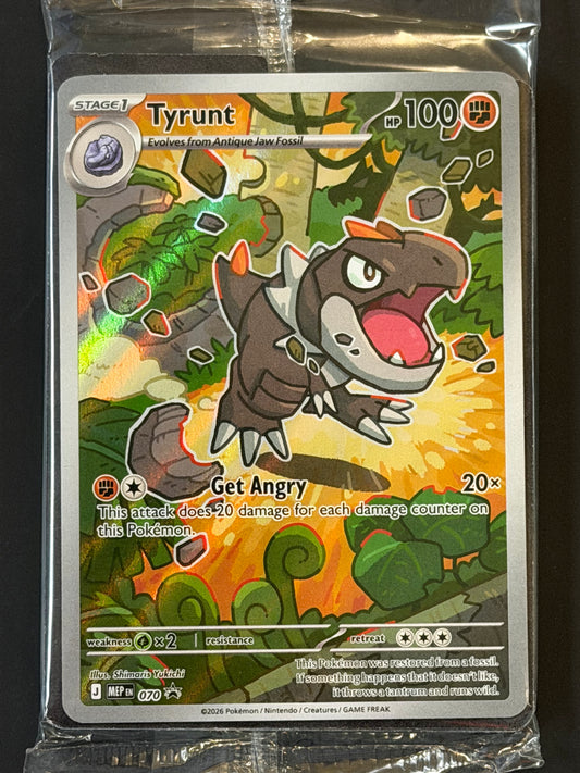 MEP070 Tyrunt (SEALED) - Pokémon Black Star Promo
