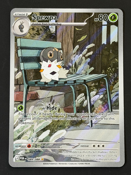 089/088 Spewpa - Pokémon Perfect Order Illustration Rare