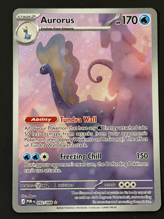 092/088 Aurorus - Pokémon Perfect Order Illustration Rare