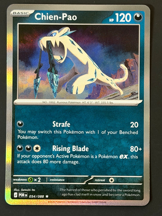 054/088 Chien-Pao - Pokémon Perfect Order Rare Holo
