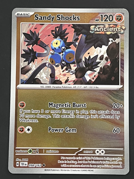 098/162 Sandy Shocks - Pokémon Temporal Forces Uncommon Reverse