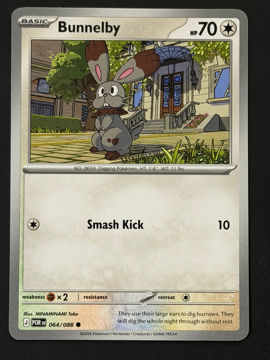 064/088 Bunnelby - Pokémon Perfect Order Common