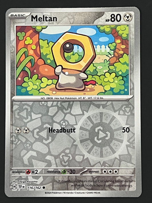 116/162 Meltan - Pokémon Temporal Forces Common Reverse
