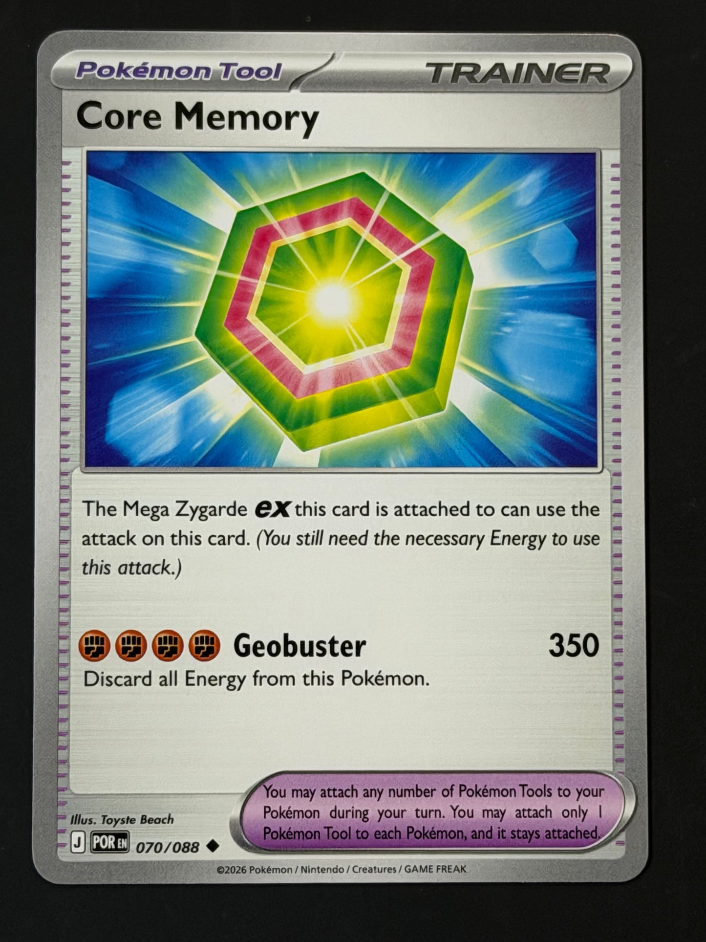 070/088 Core Memory - Pokémon Perfect Order Uncommon