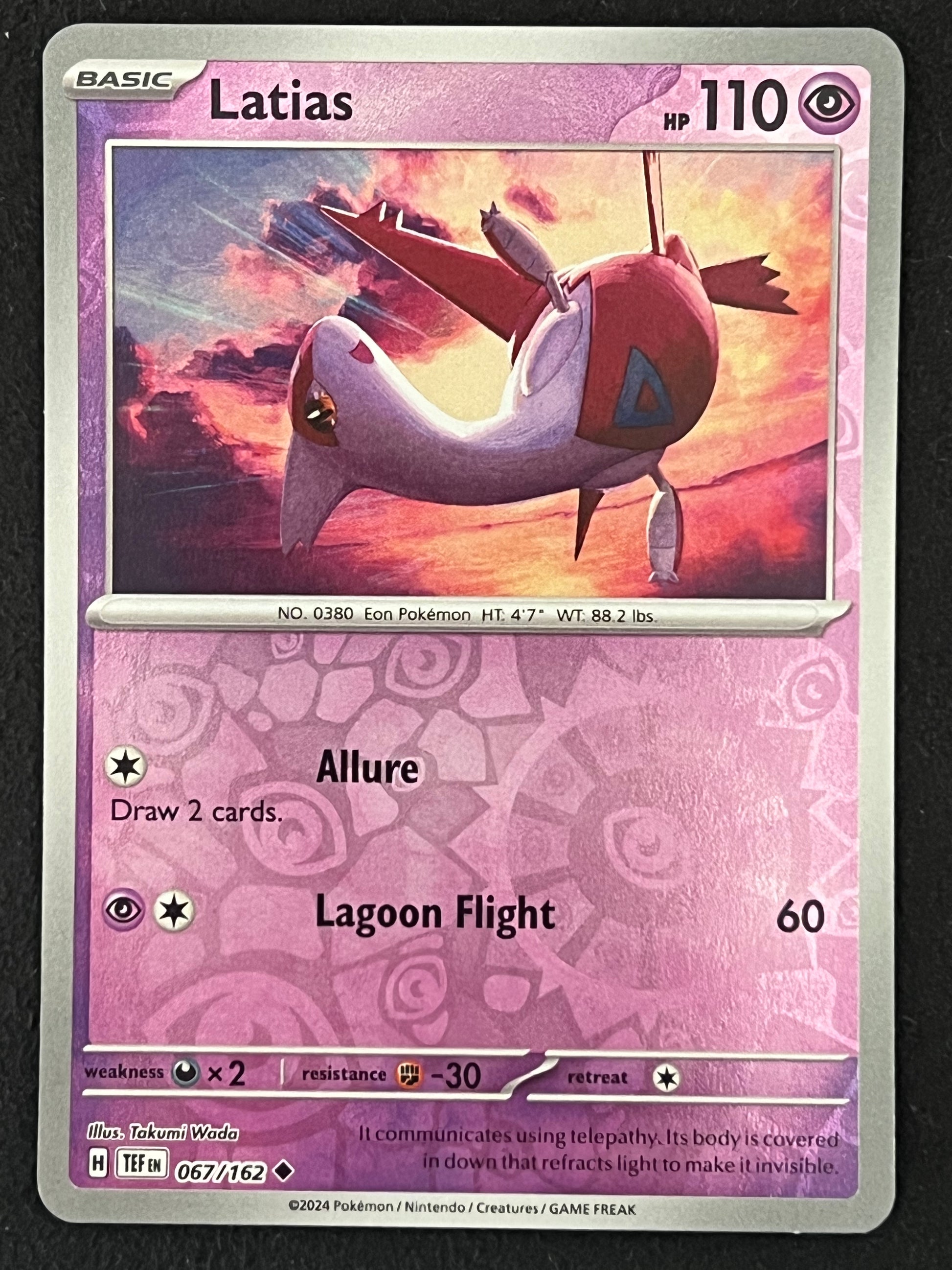 067/162 Latias Pokémon Temporal Forces Uncommon Reverse – Jarvvos