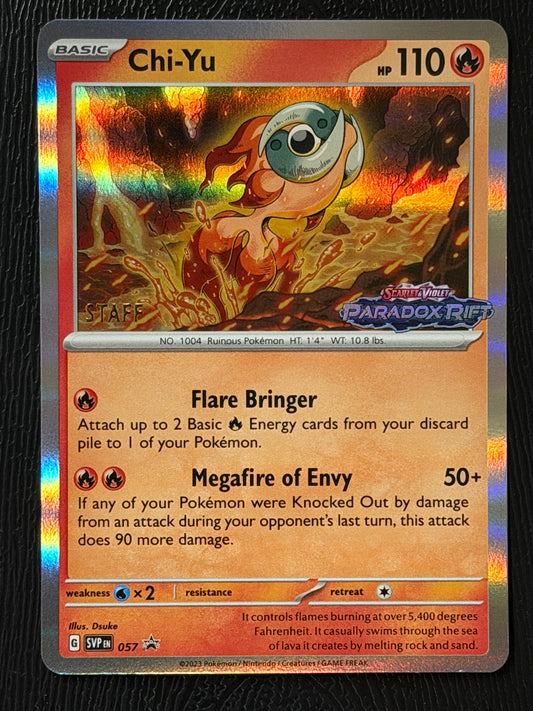SVP057 Chi-Yu (STAFF) - Stamped Black Star Promo