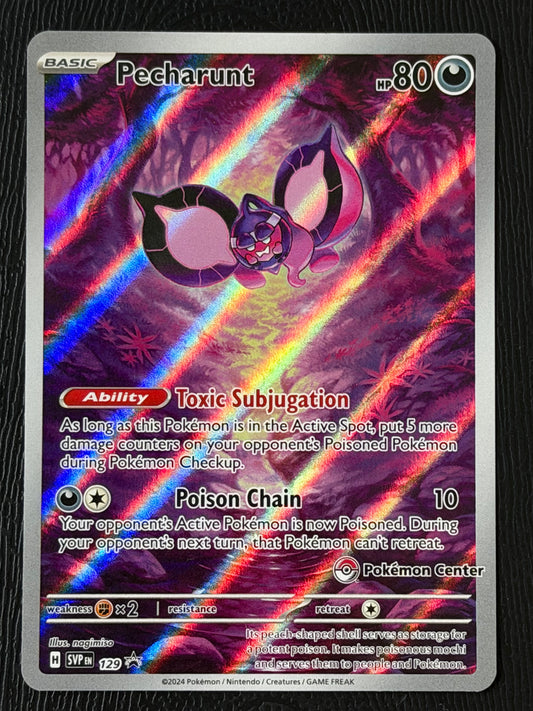 SVP129 Pecharunt - PC Stamped Black Star Promo