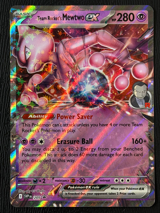 SVP205 Team Rocket’s Mewtwo Ex - Black Star Promo