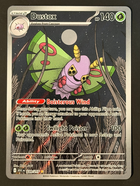220/217 Dustox - Pokémon Ascended Heroes Illustration Rare