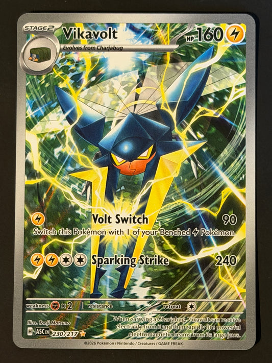 230/217 Vikavolt - Pokémon Ascended Heroes Illustration Rare