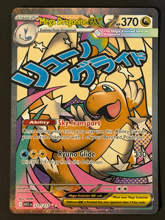 271/217 Mega Dragonite ex - Pokémon Ascended Heroes Mega Attack Rare