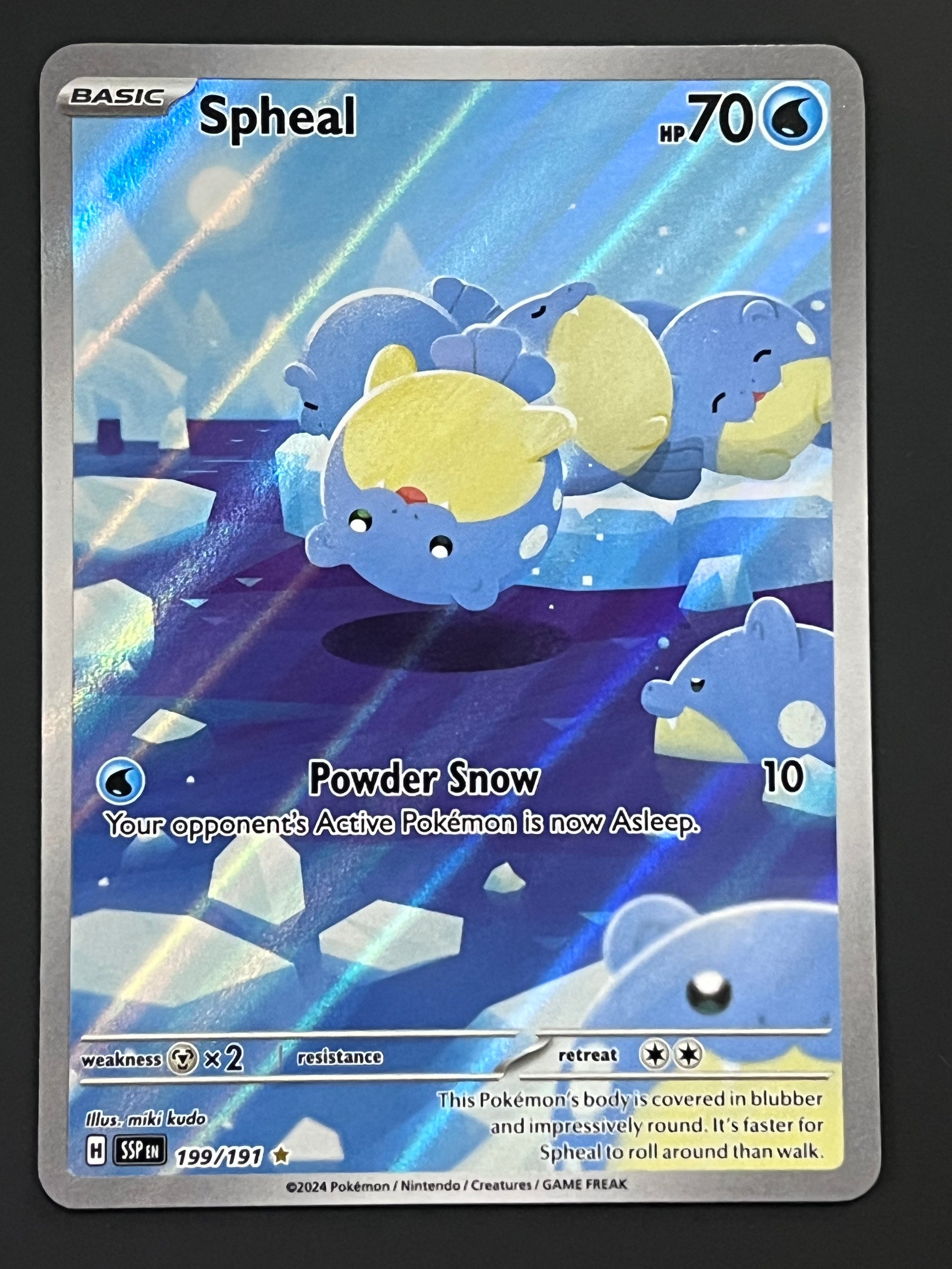 pokemon spheal card 199/191 Spheal