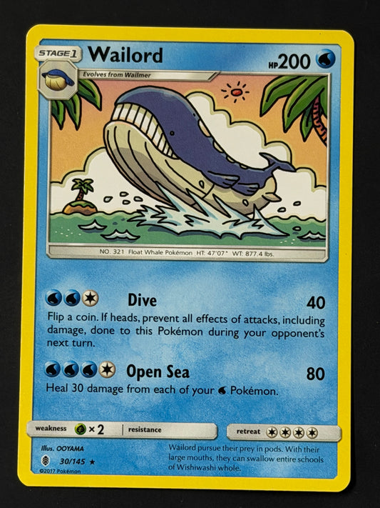 030/145 Wailord - Pokémon Guardians Rising Rare