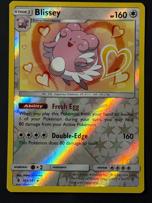 102/145 Blissey - Pokémon Guardians Rising Rare Reverse