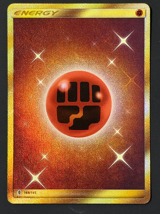169/145 Fighting Energy - Pokémon Guardians Rising Gold Secret Rare