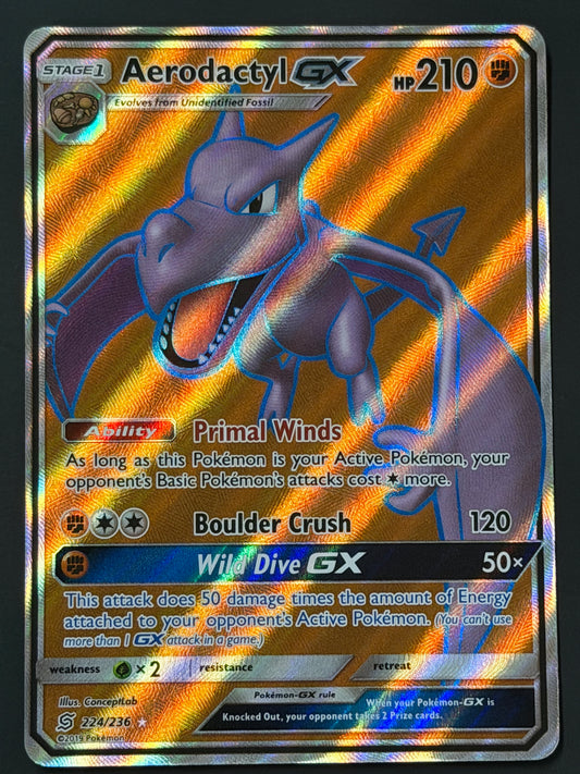 224/236 Aerodactyl Gx  - Pokémon Unified Minds Full Art