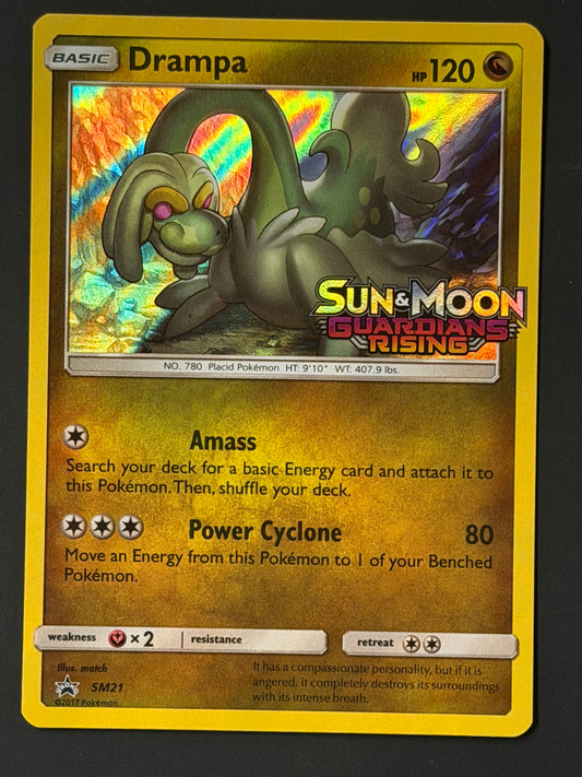 SM021 Drampa (STAMPED) - Pokémon Black Star Promo