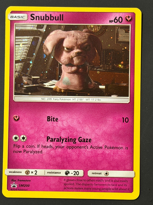 SM200 Snubbull - Pokémon Black Star Promo