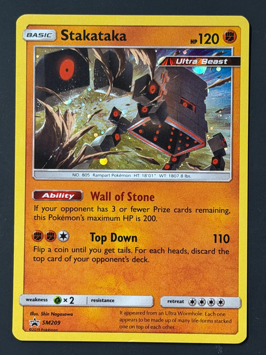 SM209 Stakataka - Pokémon Black Star Promo