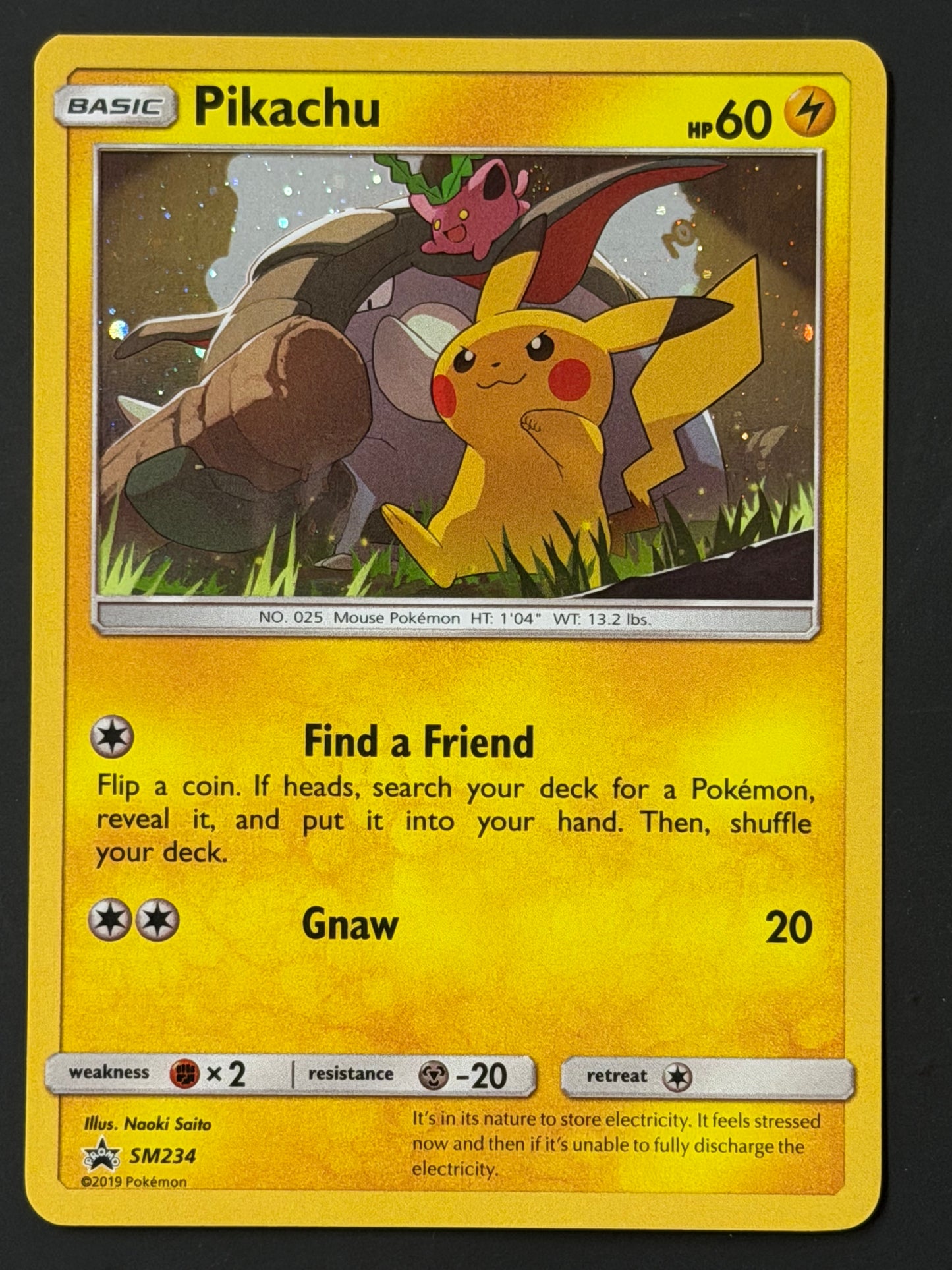 SM234 Pikachu - Pokémon Black Star Promo