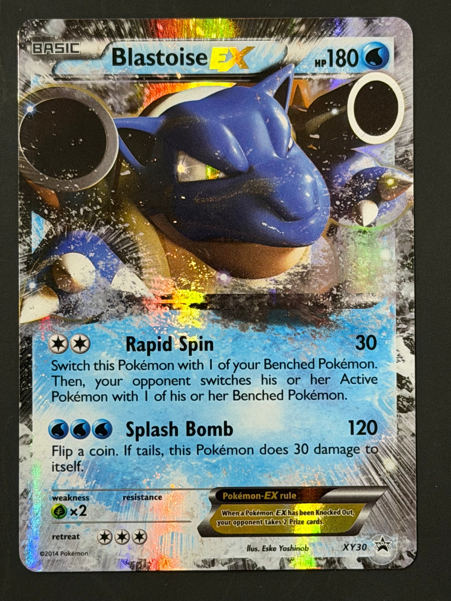 XY030 Blastoise Ex - Pokémon Black Star Promo