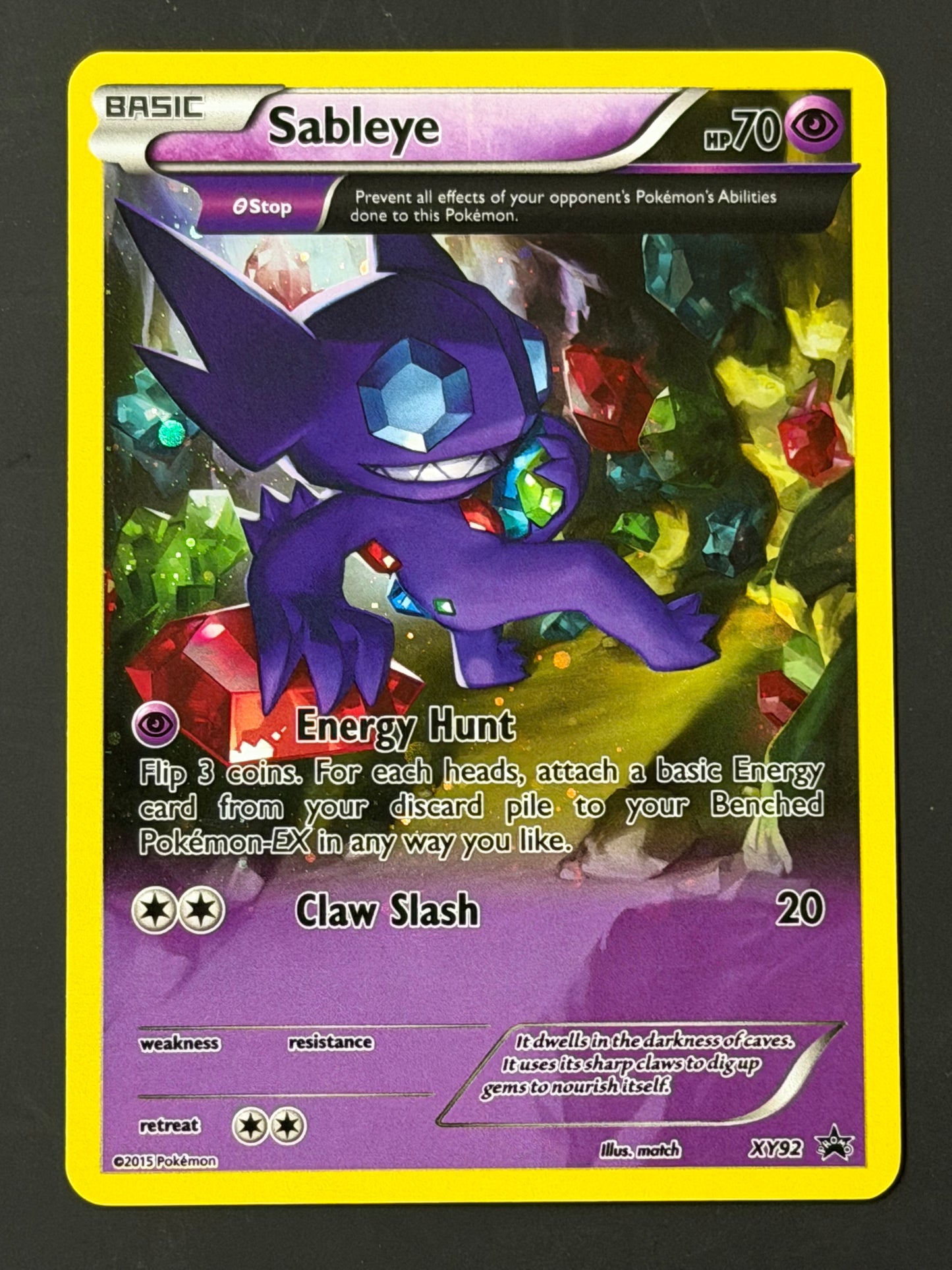 XY092 Sableye - Pokémon Black Star Promo
