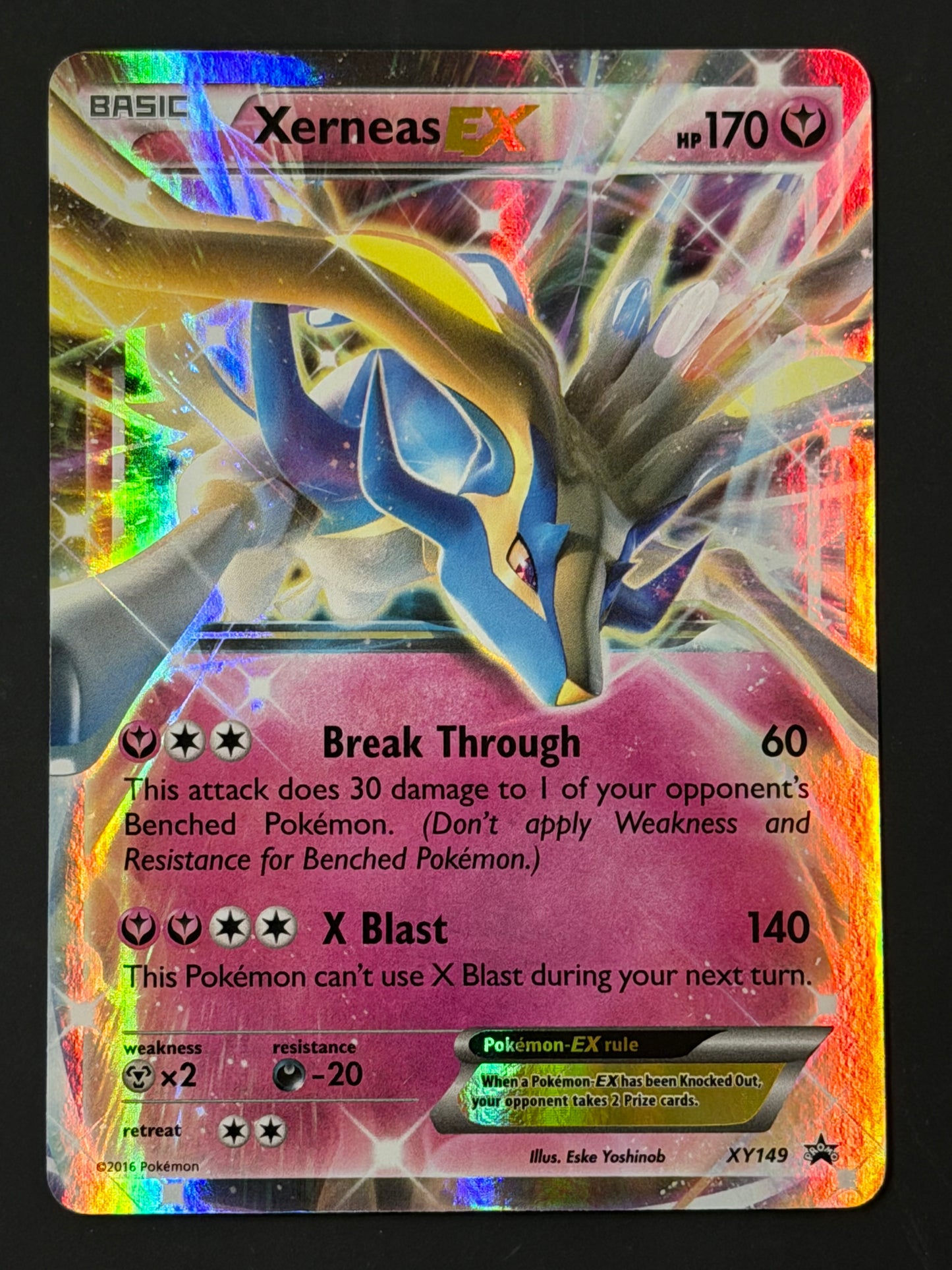 XY149 Xerneas Ex - Pokémon Black Star Promo