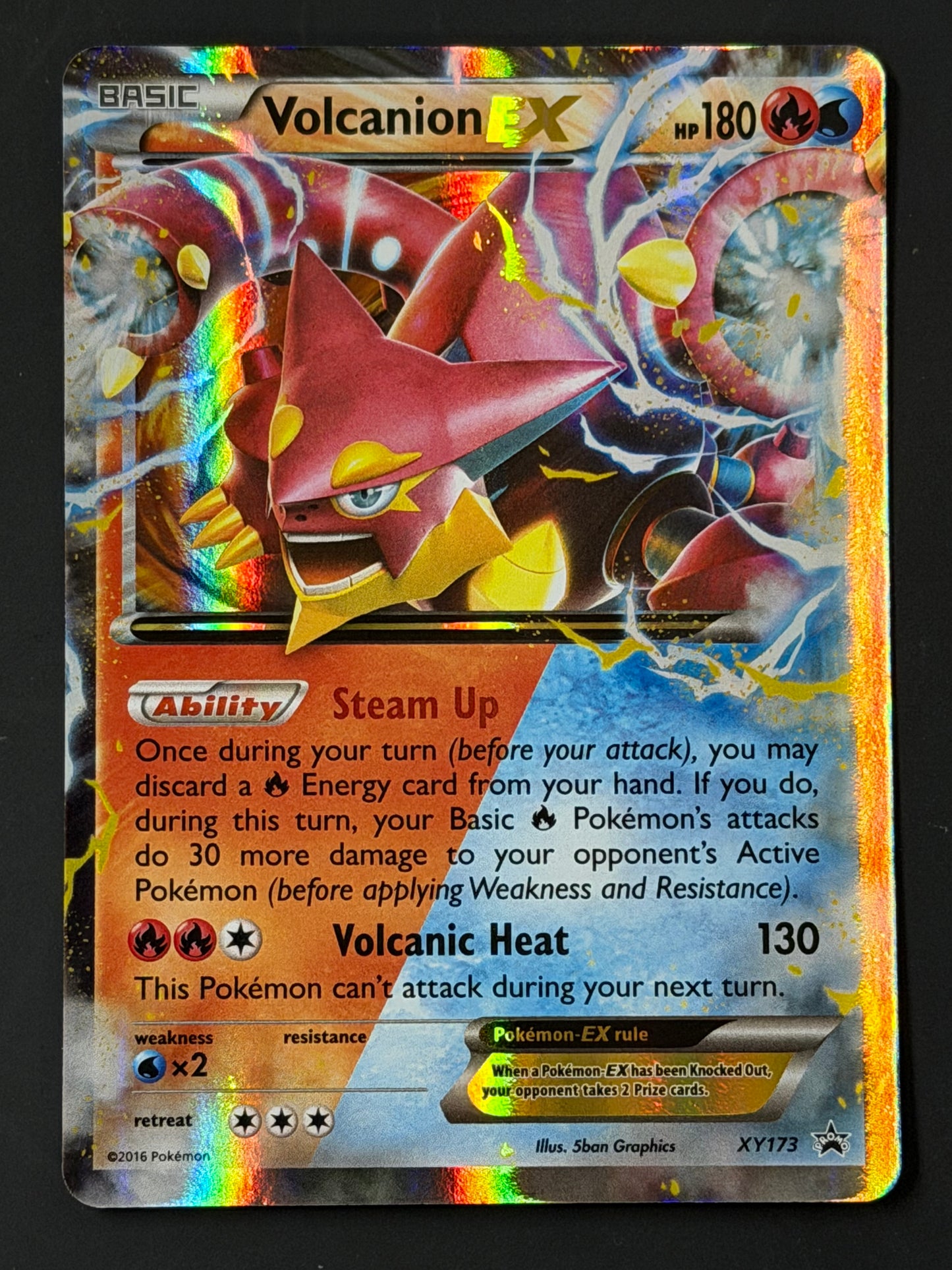 XY173 Volcanion Ex - Pokémon Black Star Promo