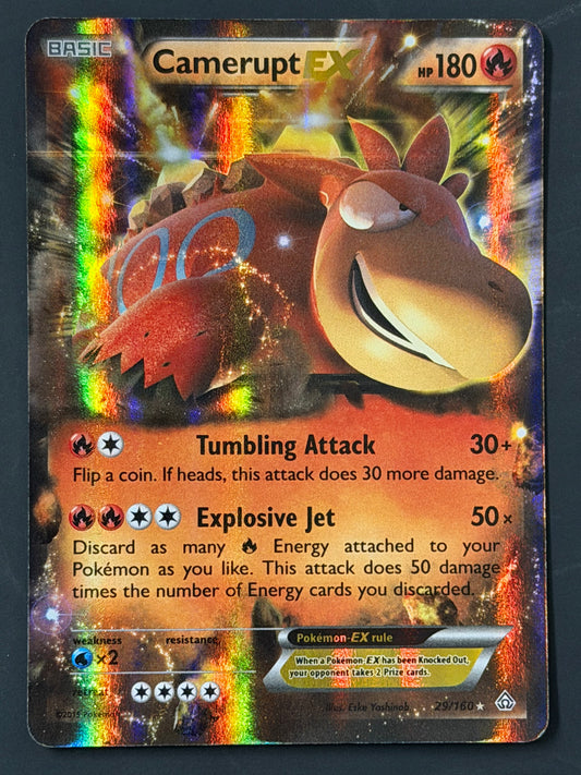 029/160 Camerupt Ex - Pokémon Primal Clash Ultra Rare