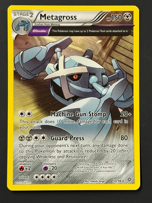 50/98 Metagross - Pokémon Ancient Origins Rare