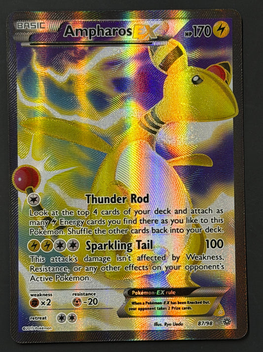 87/98 Ampharos Ex - Pokémon Ancient Origins Full Art