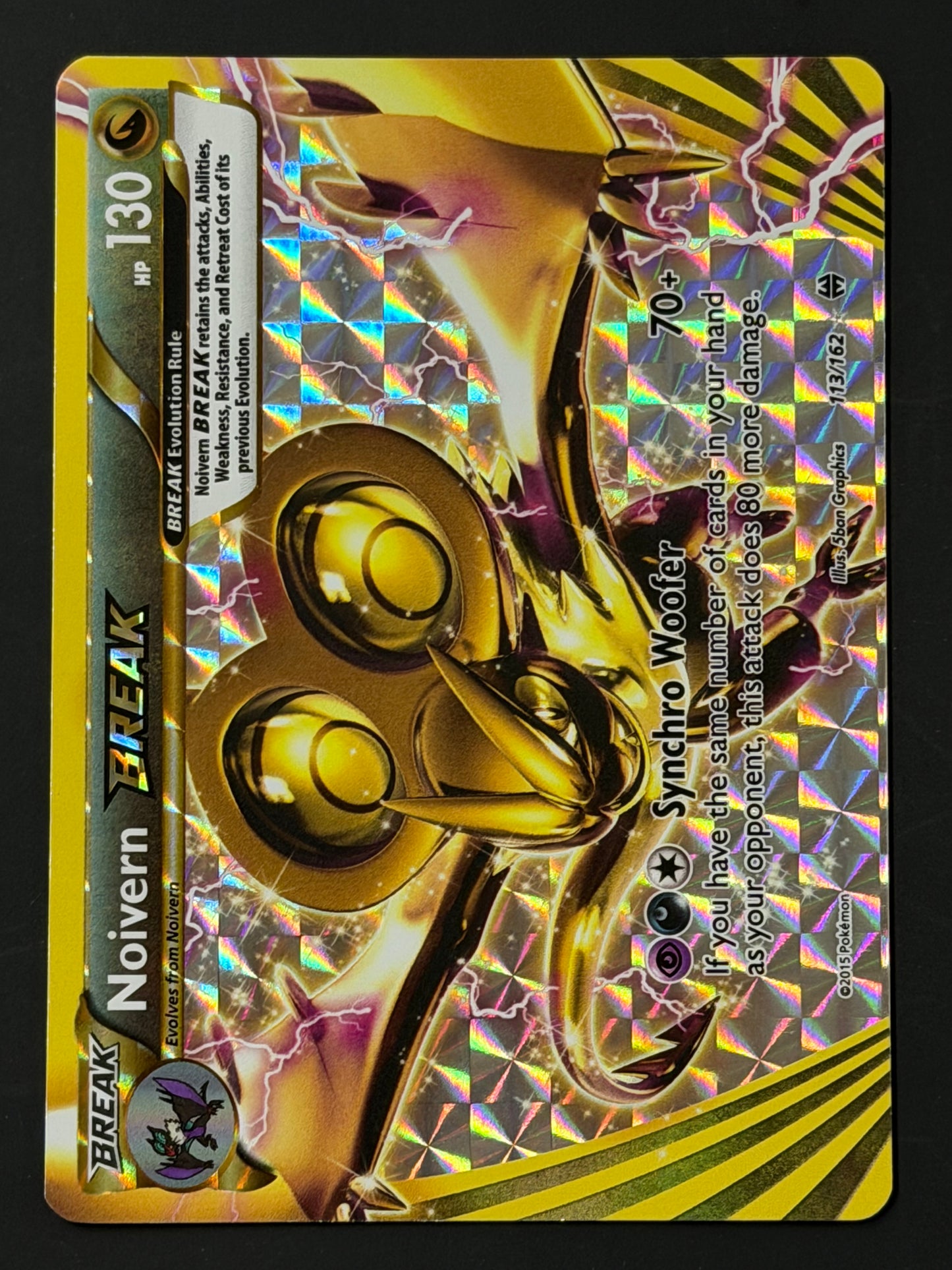 113/162 Noivern Break - Pokémon BREAKthrough Ultra Rare